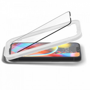 Закален стъклен протектор SPIGEN Align Master FC с инструмент за поставяне - iPhone 13 / 13 Pro / 14 - Img 4