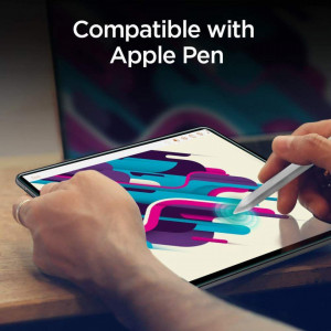 Закален стъклен протектор SPIGEN Glas Tr Slim - iPad Pro 11" (1st gen 2018) / Pro (2nd gen 2020) / Pro 11" (3rd gen 2021) / Pro 11" (4th gen 2022) / Air 10.9" (4th gen 2020) / (5th gen 2022) прозрачен - Img 5