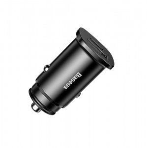 Зарядно за кола BASEUS Square PPS Universal 30W USB Type A / USB Type C PD 3.0 QC 4.0 SCP (CCALL-AS01) черно - Img 2