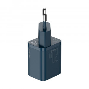 Зарядно за стена BASEUS Super Si 1C 20W USB Type C PD (CCSUP-B03) синьо - Img 3