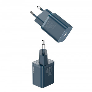 Зарядно за стена BASEUS Super Si 1C 20W USB Type C PD (CCSUP-B03) синьо - Img 14
