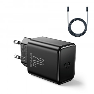 Зарядно за стена JOYROOM JR-TCF06 20W USB Type C PD черно - Img 8