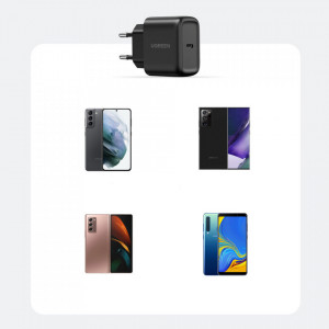 Зарядно за стена UGREEN 25W USB Type C PD черно - Img 6