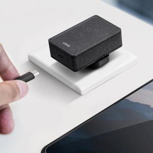 Зарядно за стена UNIQ Versa Slim 18W USB Type C PD + кабел USB Type C към USB Type C (LITHOS Collective) черно - Img 7
