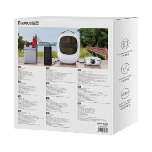 Инвертор за кола BASEUS IGBT 300W 220V (CN / EU стандарт) (CGNB010101) черен - Img 6