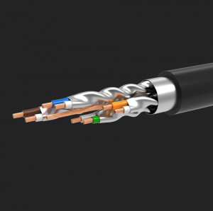 Интернет кабел UGREEN RJ45 Cat.7 STP LAN 10Gb/s 2m черен (11269) - Img 10