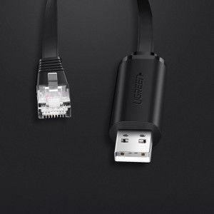 Интернет кабел UGREEN USB Type A към Ethernet RJ45 1.5m черен (CM204) - Img 8