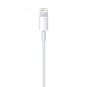 Кабел за зареждане и данни APPLE USB Type A към Lightning 2m бял (MD819) - Img 2