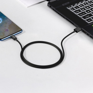 Кабел за зареждане и данни BASEUS Superior USB Type A micro USB с бързо зареждане 2A 1m черен (CAMYS-01) - Img 11