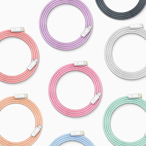 Кабел за зареждане и данни BASEUS USB Type C към Lightning 2m Power Delivery 20W сив (CALD000116) - Img 10