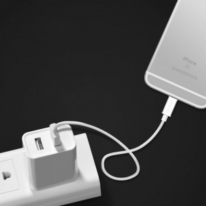 Кабел за зареждане и данни CHOETECH USB Type A към Lightning MFi 1.8m (IP0027) бял - Img 9