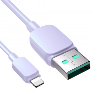 Кабел за зареждане и данни JOYROOM USB Type A към Lightning 1.2m S-AL012A14 лилав - Img 2