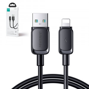 Кабел за зареждане и данни JOYROOM USB Type A към Lightning 2.4A 2m S-AL012A14 черен - Img 3