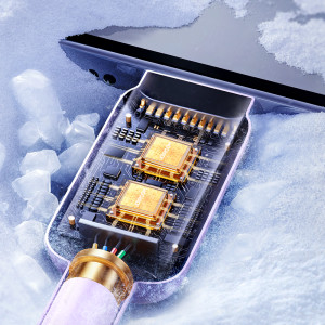 Кабел за зареждане и данни JOYROOM USB Type A към USB Type C 3A 1.2m S-AC027A14 лилав - Img 8