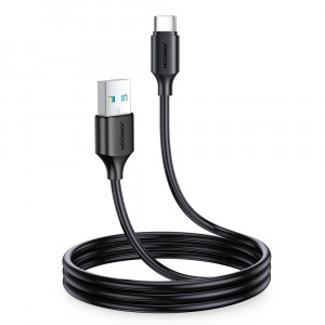 Кабел за зареждане и данни JOYROOM USB Type A към USB Type C 3A 1m черен (S-UC027A9) - Img 1