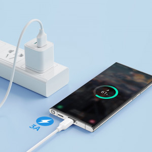 Кабел за зареждане и данни JOYROOM USB Type A към USB Type C 3A 1m черен (S-UC027A9) - Img 7