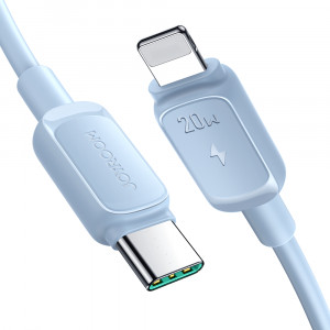 Кабел за зареждане и данни JOYROOM USB Type C към Lightning 20W 1.2m S-CL020A14 син - Img 1