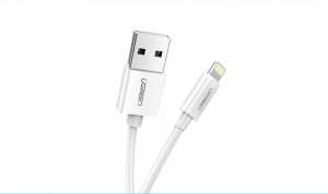 Кабел за зареждане и данни UGREEN USB Type A към Lightning MFI 2m 2.4A бял (20730) - Img 17