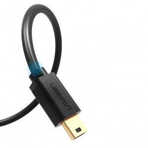 Кабел за зареждане и данни UGREEN USB Type A 2.0 към mini USB 5 Pin мъжко 1.5m черен - Img 10