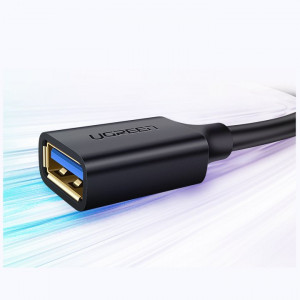 Кабел за зареждане и данни UGREEN USB Type A 3.0 1m черен (10368) - Img 4