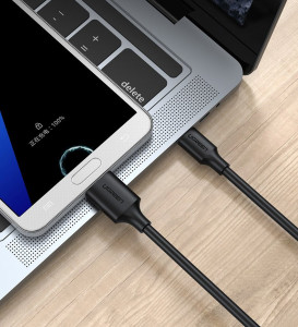 Кабел за зареждане и данни UGREEN USB Type C към micro USB SuperSpeed 3.0 1m черен (US312 20103) - Img 13