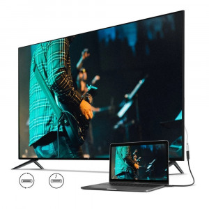 Кабел за зареждане и данни UGREEN USB Type C 3.1 0.5m черен (40574) - Img 7