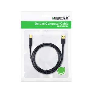 Кабел за принтер UGREEN USB Type A към USB Type B 480Mb/s 5m черен (US135) - Img 5