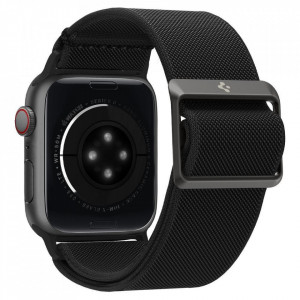 Каишка SPIGEN Fit Lite - Apple Watch 44mm SE / 44mm Series 6 / 44mm Series 5 / 44mm Series 4 / 42mm Series 3 / 42mm Series 2 / 42mm (1st gen) черен - Img 8