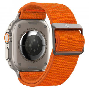 Каишка SPIGEN Fit Lite Ultra - Apple Watch 45mm Series 9 / 45mm Series 8 / 45mm Series 7 / 44mm SЕ (2nd gen) / 44mm SE / 44mm Series 6 / 44mm Series 5 / 44mm Series 4 оранжев - Img 2