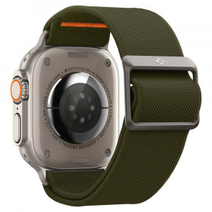 Каишка SPIGEN Fit Lite Ultra - Apple Watch 45mm Series 9 / 45mm Series 8 / 45mm Series 7 / 44mm SЕ (2nd gen) / 44mm SE / 44mm Series 6 / 44mm Series 5 / 44mm Series 4 каки - Img 3