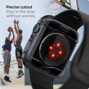 Калъф за корпус SPIGEN Ultra Hybrid - Apple Watch 41mm Series 9 / 41mm Series 8 / 41mm Series 7 прозрачно сив - Img 11