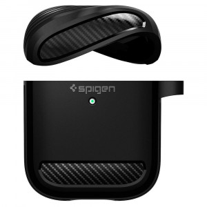 Калъф за слушалки SPIGEN Rugged Armor – AirPods черен мат - Img 18