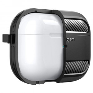 Калъф за слушалки SPIGEN Rugged Armor – AirPods Pro 1 / 2 черен мат - Img 9
