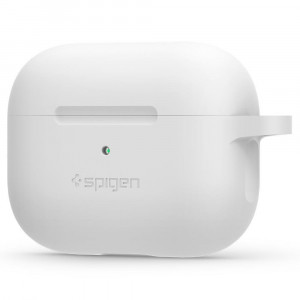 Калъф за слушалки SPIGEN Silicone Fit - AirPods Pro 1 бял - Img 3