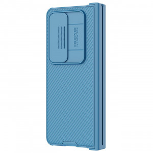 Калъф с подвижно покритие за камерата NILLKIN CamShield Pro - Samsung Galaxy Z Fold4 син - Img 3