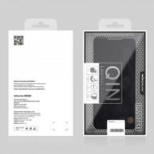 Калъф тип книга от еко кожа NILLKIN Qin - Samsung Galaxy A03s черен - Img 5