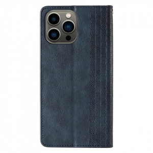 Калъф тип книга с връзка Magnet Strap - iPhone 12 Pro Max син - Img 6