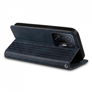 Калъф тип книга с връзка Magnet Strap - Xiaomi Redmi Note 11 Pro / 11 Pro 5G / 11E Pro 5G син - Img 5