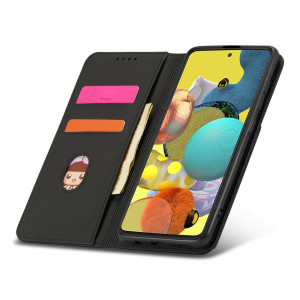Калъф тип книга с външен джоб Magnet Card - Samsung Galaxy A13 5G черен - Img 14
