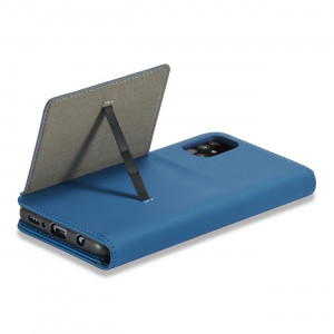 Калъф тип книга с външен джоб Magnet Card - Xiaomi Redmi Note 11 Pro / 11 Pro 5G / 11E Pro 5G син - Img 12