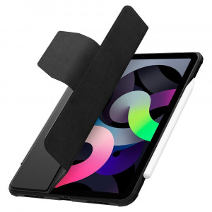 Калъф тип книга с място за стилус и подсилени ръбове SPIGEN Ultra Hybrid Pro - iPad Air 10.9" (4th gen 2020) / (5th gen 2022) черен - Img 7