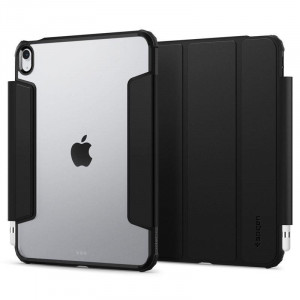 Калъф тип книга с място за стилус и подсилени ръбове SPIGEN Ultra Hybrid Pro - iPad Air 10.9" (4th gen 2020) / (5th gen 2022) черен - Img 11