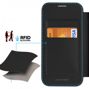 Калъф тип книга с прозрачен гръб DUX DUCIS Skin X Pro MagSafe - Samsung Galaxy S24+ черен - Img 13