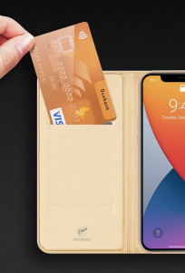Калъф тип книга DUX DUCIS Skin Pro - iPhone 12 / 12 Pro черен - Img 18
