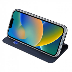 Калъф тип книга DUX DUCIS Skin Pro - iPhone 14 Plus син - Img 4