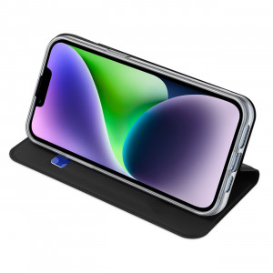 Калъф тип книга DUX DUCIS Skin Pro - iPhone 15 Plus черен - Img 5