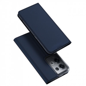 Калъф тип книга DUX DUCIS Skin Pro - OPPO Reno8 Pro син - Img 1
