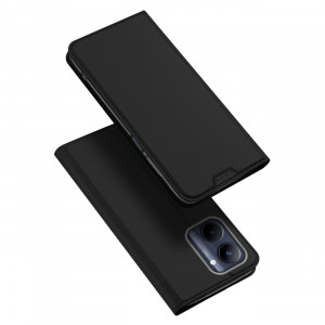 Калъф тип книга DUX DUCIS Skin Pro - Realme C33 Flip Card Wallet Stand черен - Img 1