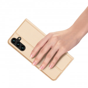 Калъф тип книга DUX DUCIS Skin Pro - Samsung Galaxy A14 5G златист - Img 7