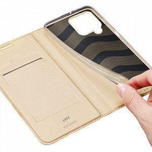 Калъф тип книга DUX DUCIS Skin Pro - Samsung Galaxy A22 златист - Img 8